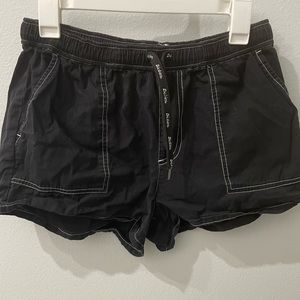 Dickies Black with White Seam Shorts